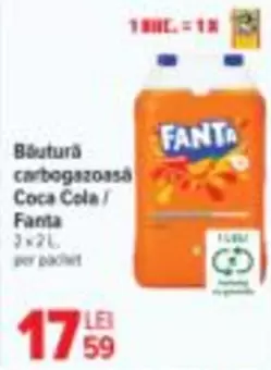Coca Cola - Băutură carbogazoasă  / Fanta