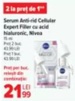 Serum Anti-rid Cellular Expert Filler cu acid hialuronic