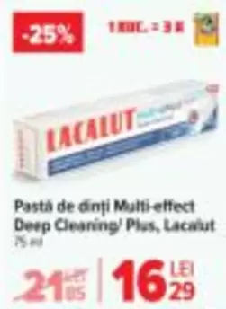 Pastă de dinți Multi-effect Deep Cleaning' Plus