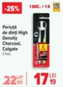 Periuta de dinti High Density Charcoal