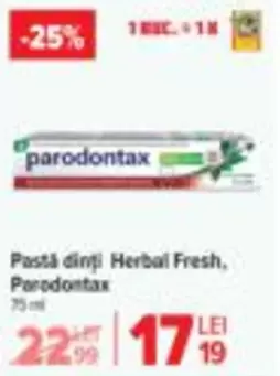 Pastă dinți Herbal Fresh