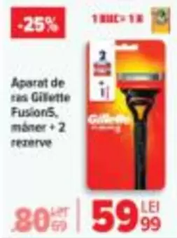 Aparat de ras + 2 rezerve