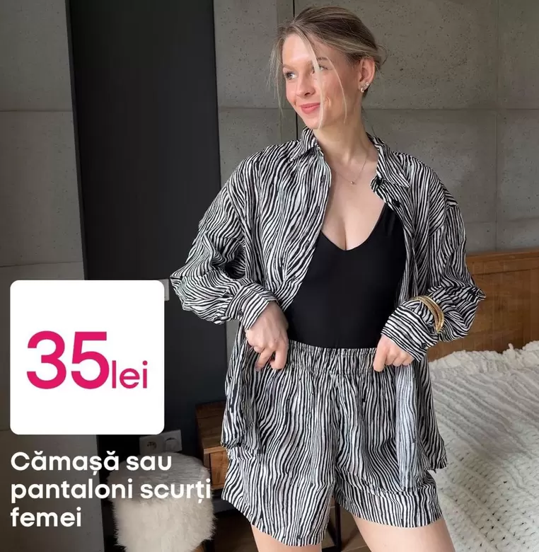 Cămașă sau pantaloni scurți