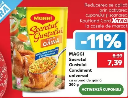Secretul Gustului Condiment universal cu aromă de găină