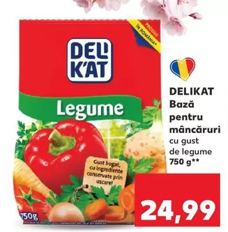 Bază pentru mâncăruri cu gust de legume