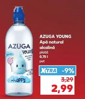 Apă natural alcalină plată