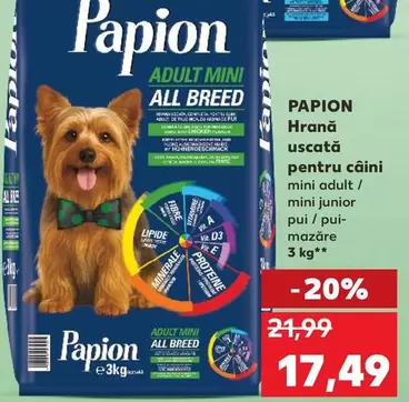 Hrană uscată pentru caini mini adult / mini junior