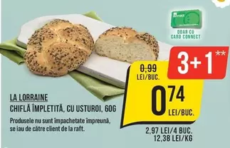 CHIFLĂ ÎMPLETITĂ, CU USTUROI