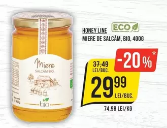 Miere de salcâm, BIO