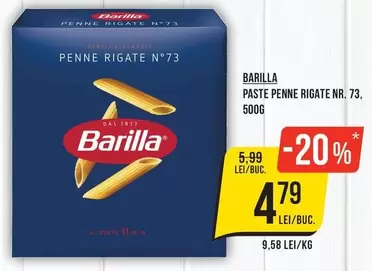 PASTE PENNE RIGATE NR. 73