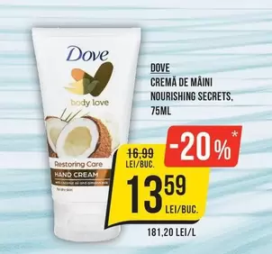 CREMA DE MÂINI NOURISHING SECRETS