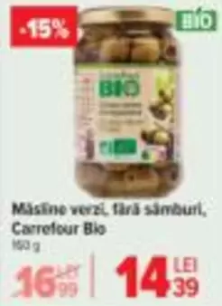 Măsline verzi, fără sâmburi