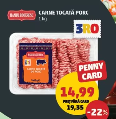 CARNE TOCATĂ PORC