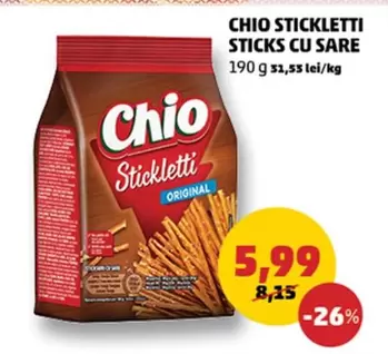 Chio - STICKLETTI CU SARE