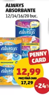 Always - ABSORBANTE