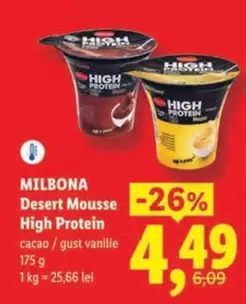 Desert Mousse High Protein