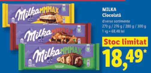 Milka - Ciocolată