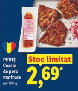Coaste de porc marinate