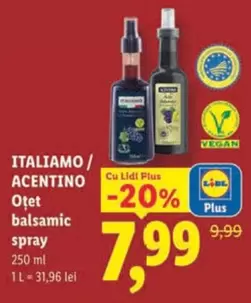 Oțet balsamic spray