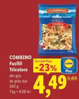 Fusilli Tricolore