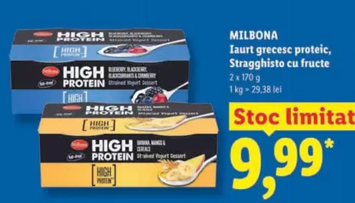 Blackberry - Iaurt grecesc proteic, Stragghisto cu fructe