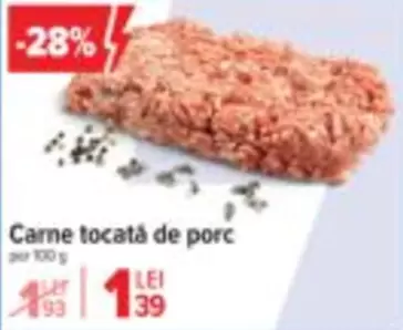 Carne tocată de porc