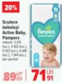 Pampers - Scutece bebelusi Active Baby