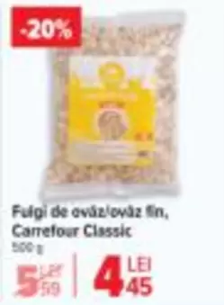 Fulgi de ovăz/ovăz fin