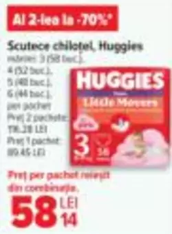 Huggies - Scutece chilote