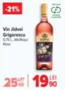 Vin Jidvei Grigorescu