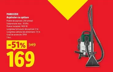 Aspirator cu spalare