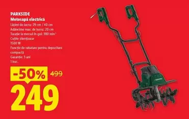 Motosăpă electrică