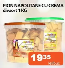 PION NAPOLITANE CU CREMA
