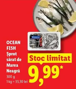 Sprot sărat de Marea Neagră