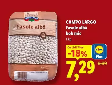 Fasole albă bob mic