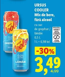 Cooler Mix de bere, fără alcool