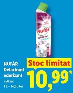 Detartrant odorizant