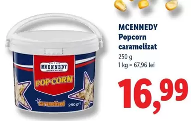 Popcorn caramelizat