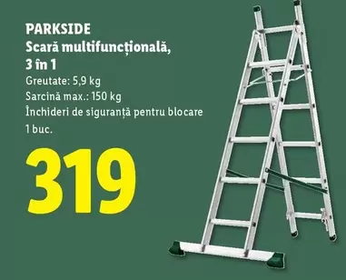 Scară multifuncțională, 3 în 1