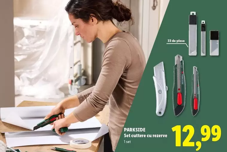 Set cuttere cu rezerve