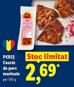 Coaste de porc marinate