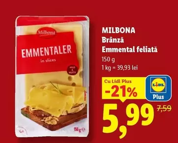 Emmental feliată