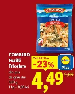 Fusilli Tricolore