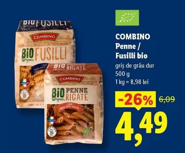 Penne / Fusilli bio