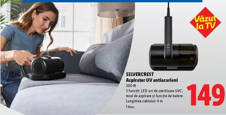 Aspirator UV antiacarieni