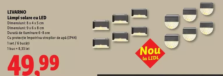 Lămpi solare cu LED