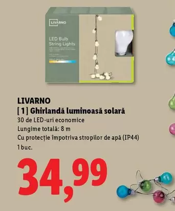 Total - Ghirlandă luminoasă solară