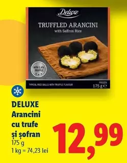 Frozen - Arancini cu trufe și șofran