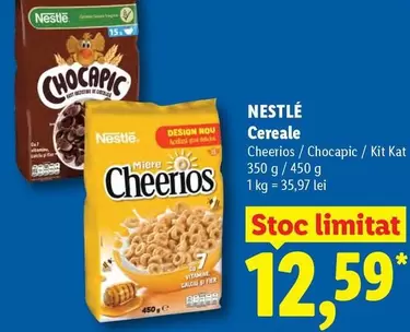 Cheerios / Chocopic / Kit Kat Cereals