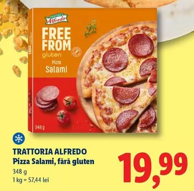Pizza Salami, fără gluten